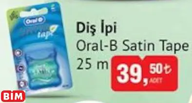 ORAL-B SATİN TAPE  DİŞ İPİ